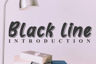Black Line: The Display Font for Bold Branding