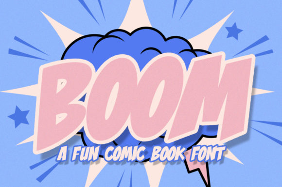 Boom Comic Font: A Bold Typeface for Brands