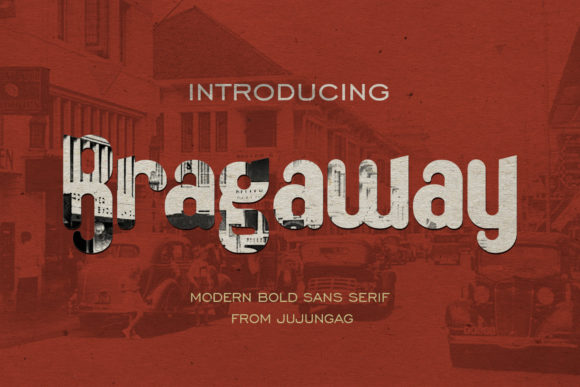Bragaway: A Bold Display Font for Modern Brands