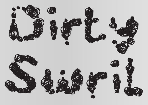 Dirty Swirl: A Bold Display Font for High-Impact Campaigns