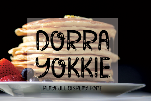 Dorra Yokkie: A Bold Display Font for Web Design