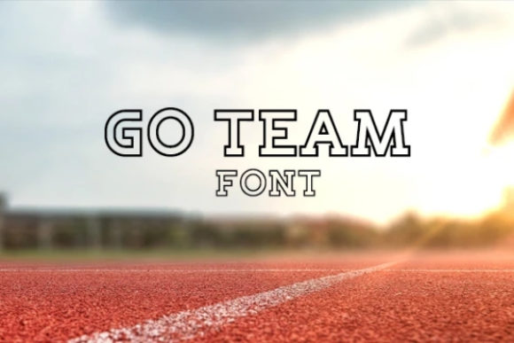 Go Team: A Bold Display Font for Makers