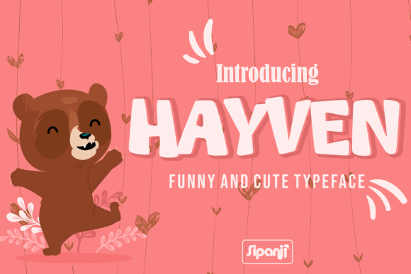 Hayven: A Bold Display Font for Web Headers
