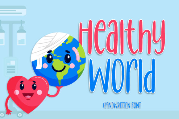 Healthy World: A Display Font for Editorial Design