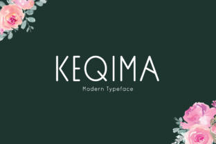 Keqima: A Clean Display Font for Web Design