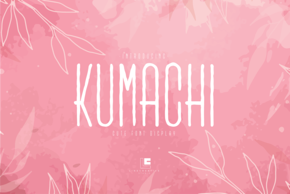 Kumachi: A Sweet Display Font for Web Design