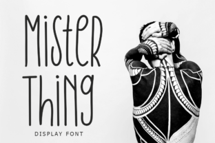 Mister Thing: A Quirky Display Font for Bold Campaigns