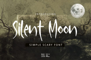 Silent Moon: A Display Font for Bold Branding