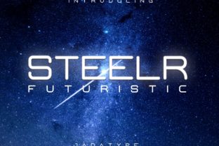 Steelr: A Bold Display Font for Modern Makers