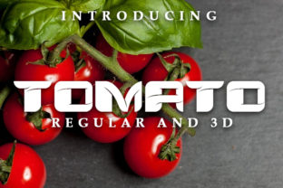 Tomato: A Bold Display Font for Editorial Design