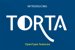 Torta: A Clean Display Typeface for Modern Editorial Design