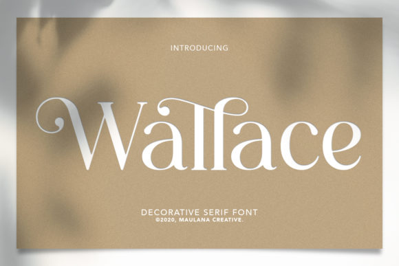 Wallace Typeface: A Playful Serif for Editorial Design