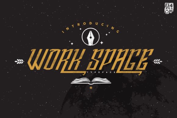 Work Space: A Retro Display Font for Modern Web Design