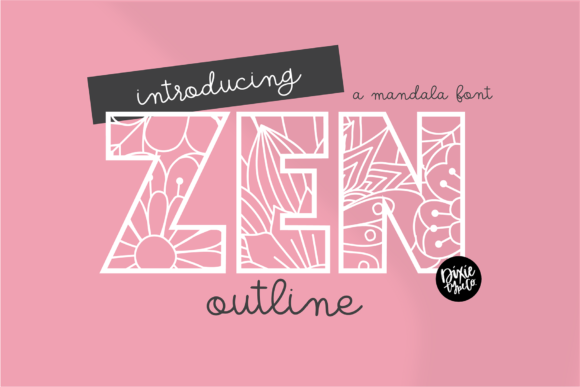 Zen Typeface: A Calm Display Font for Editorial Design