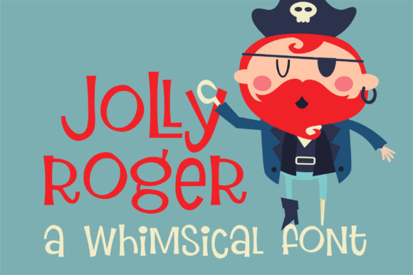 ZP Jolly Roger: A Whimsical Display Font for Crafters